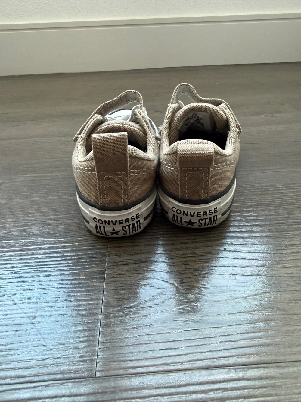 Converse Kids Beige/Tan Low Top Sneakers